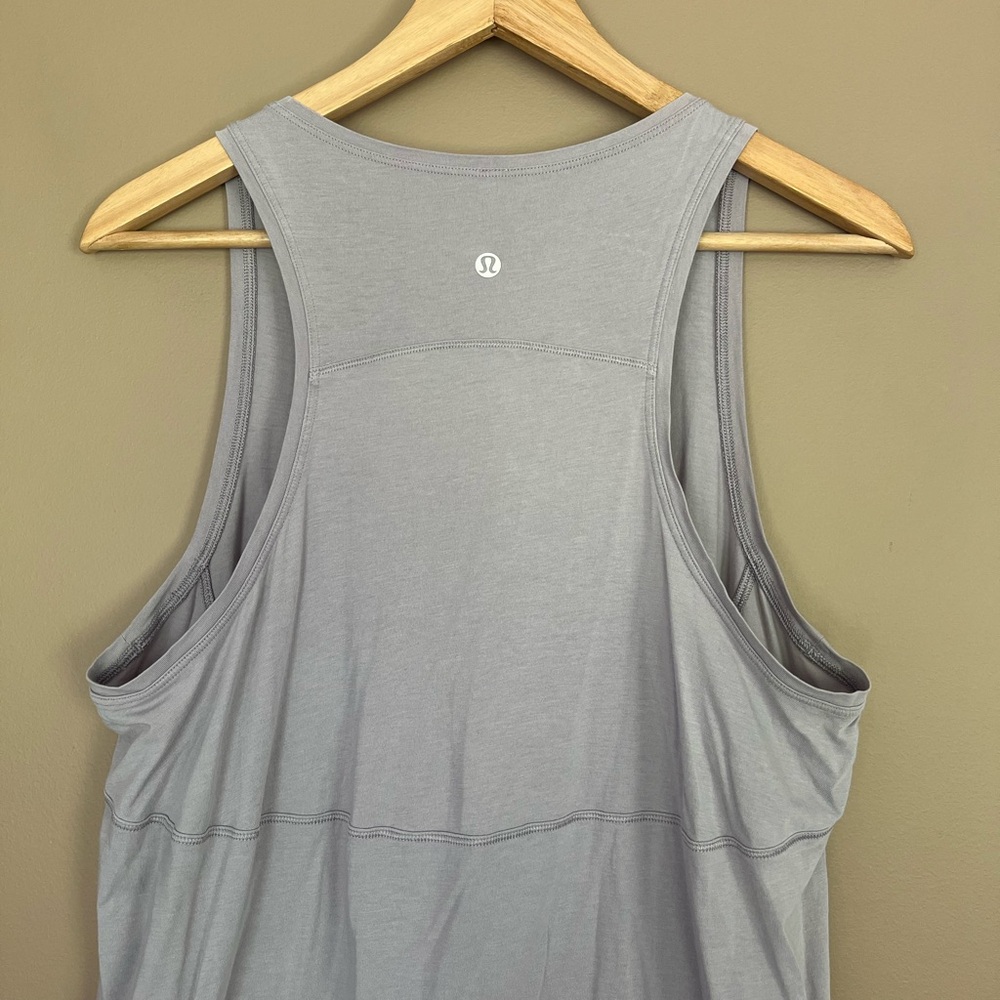 {Lululemon} Back In Action Tank in Lavender Grey - Picture 6 of 8